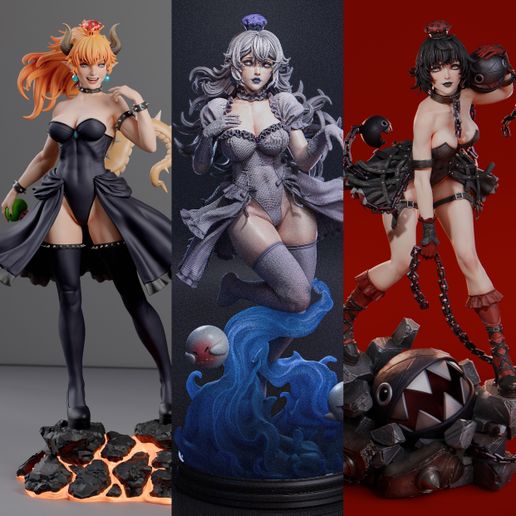 Bowser girls pack
