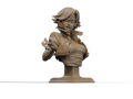 Luna Snow Bust 3D Print