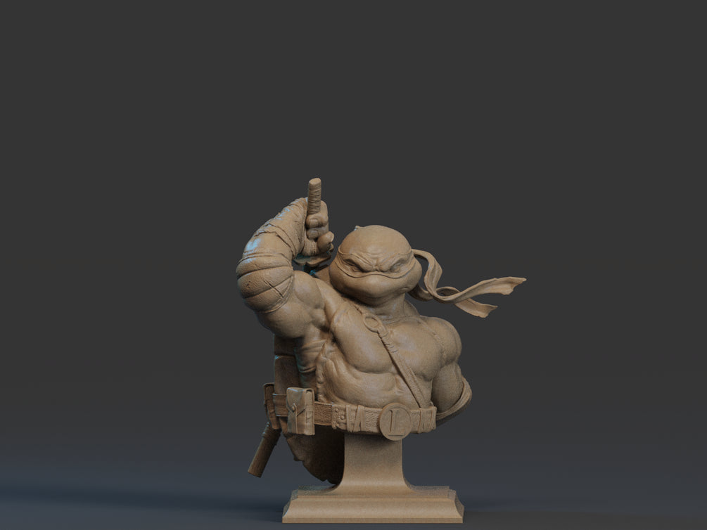 Leonardo Bust 3D Print