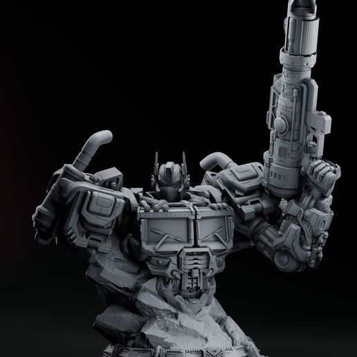 Optimus Prime Bust - STL