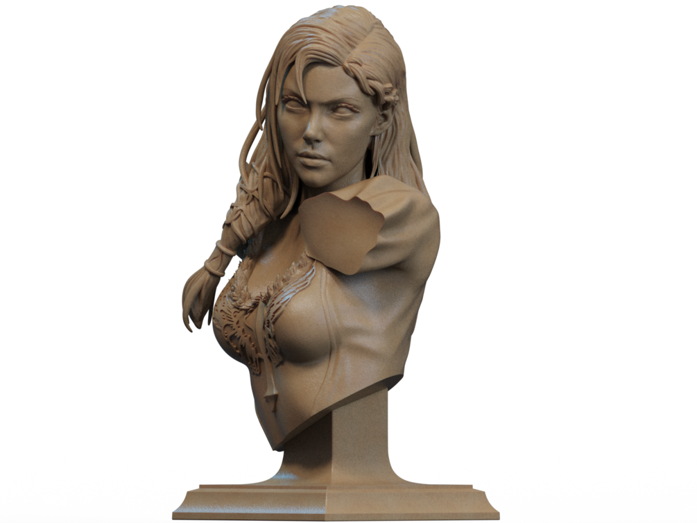 Hera Bust 3D Print