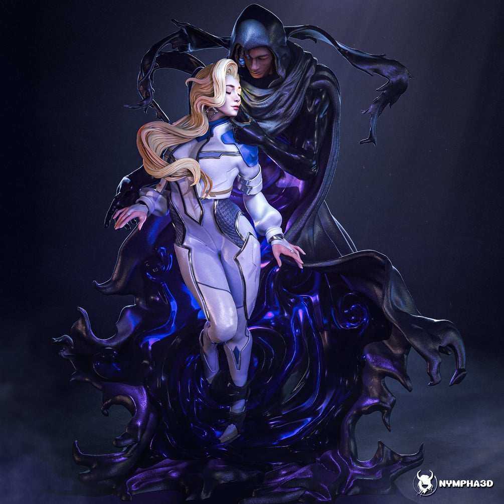 Cloak & Dagger (Marvel Rivals) STL for 3D Printing