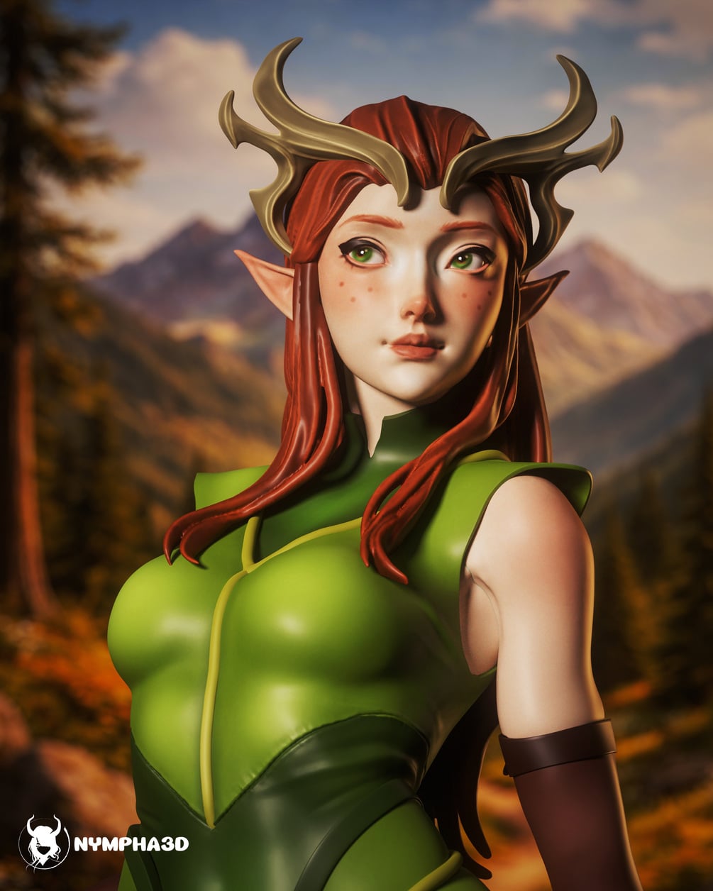 Keyleth (the Legend of Vox Machina) STL for 3D Printing