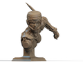 Alita Bust 3D Print