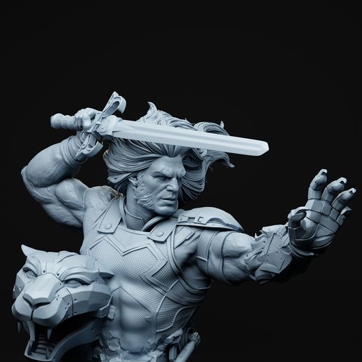 Lion-O Bust ThunderCats - STL