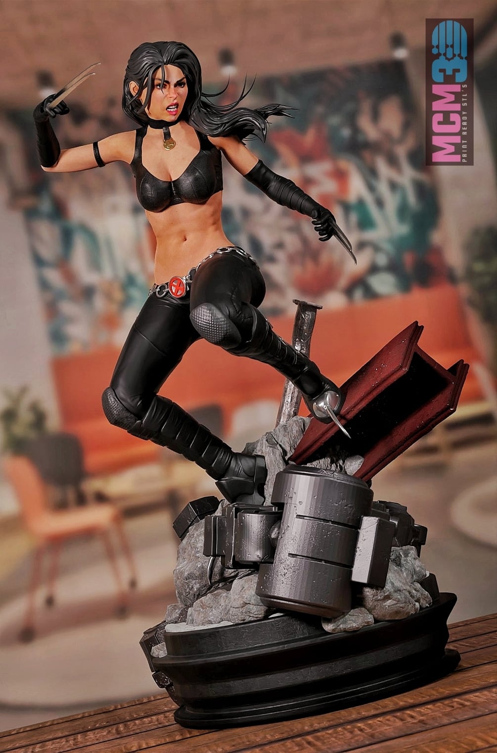 XGIRL - Comic - STL - 1:4 scale