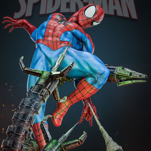 Spiderman Diorama - STL