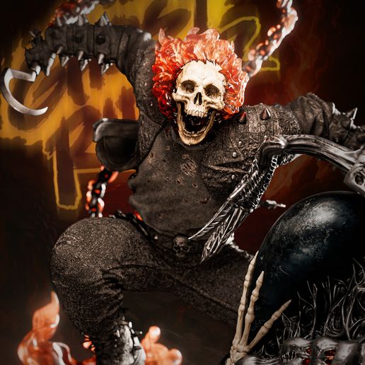 Ghost Rider – 3D Digital STL File