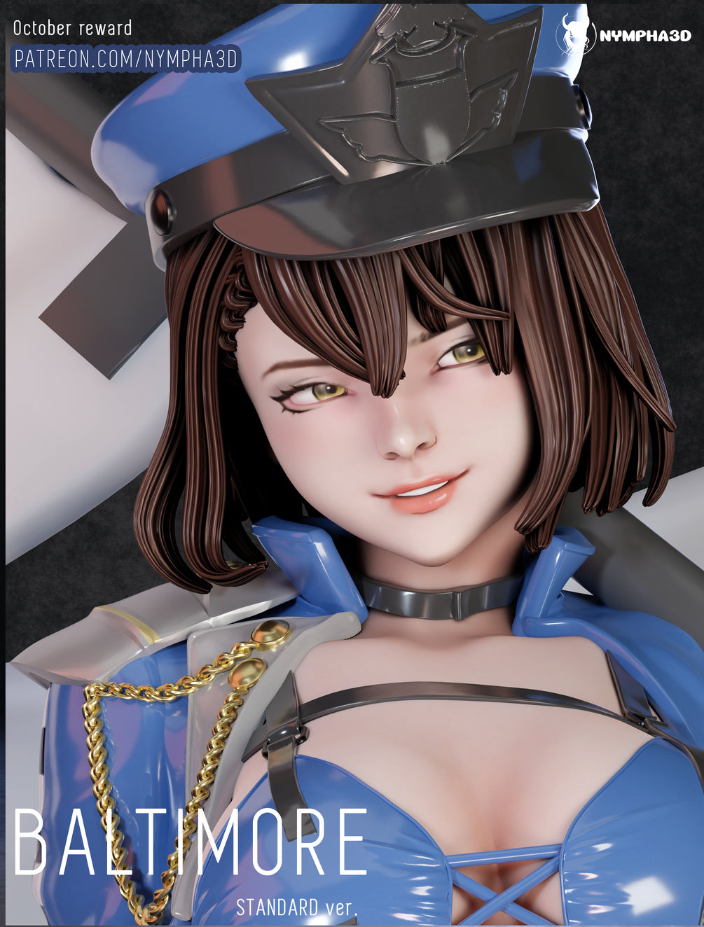 Baltimore (Azur Lane) STL for 3D Printing