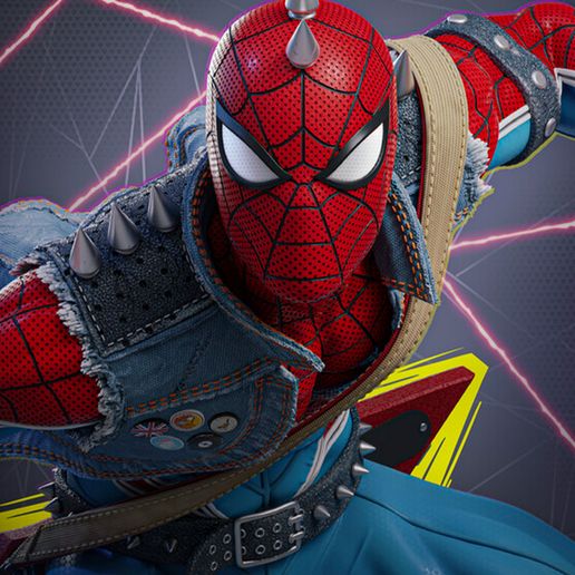 SPIDERPUNK ZEZ STL