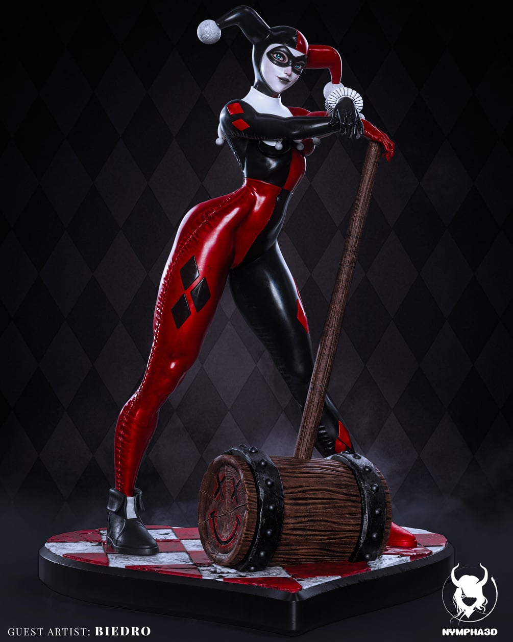 Harley Quinn (DC Comics) STL for 3D Printing