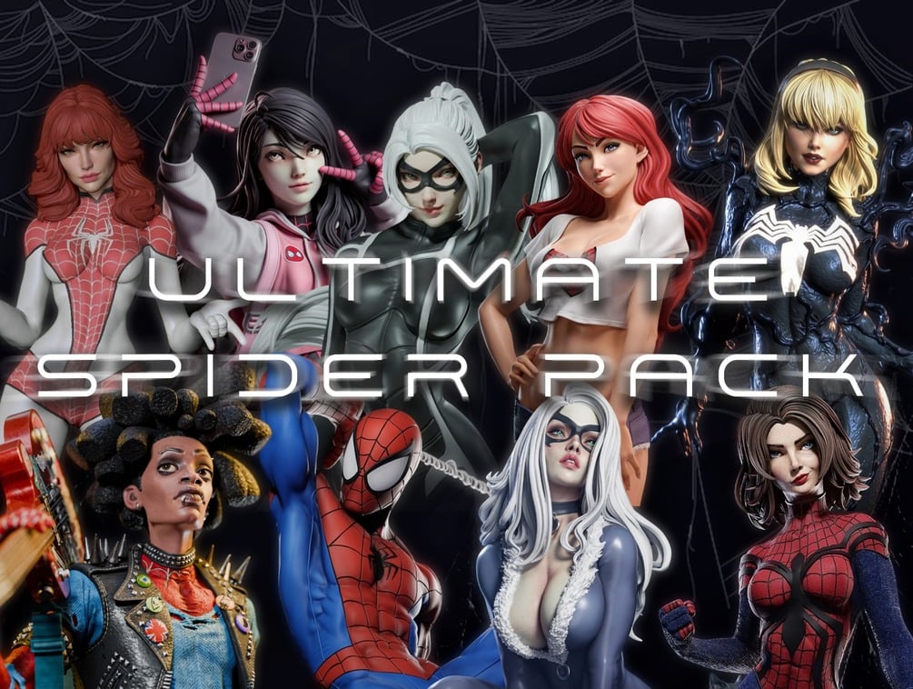 Ultimate Spider Pack 3D print