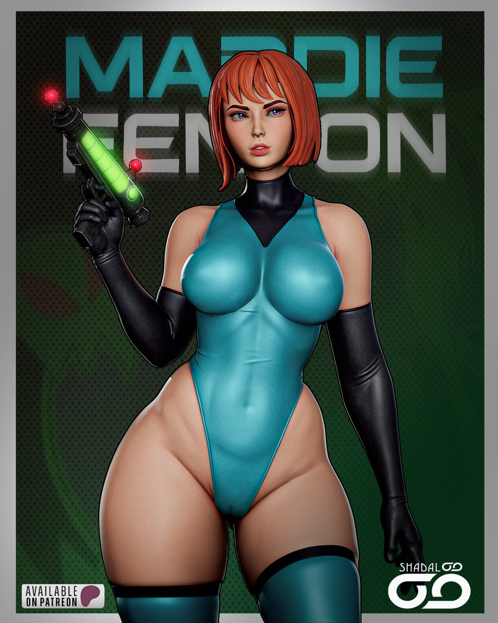 💋 Maddie Fenton – STL 1/6th by Shadaloo Studios