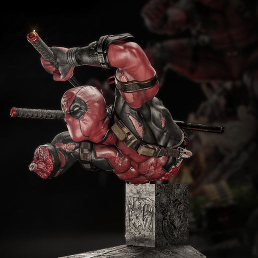 DEADPOOL BUST - STL
