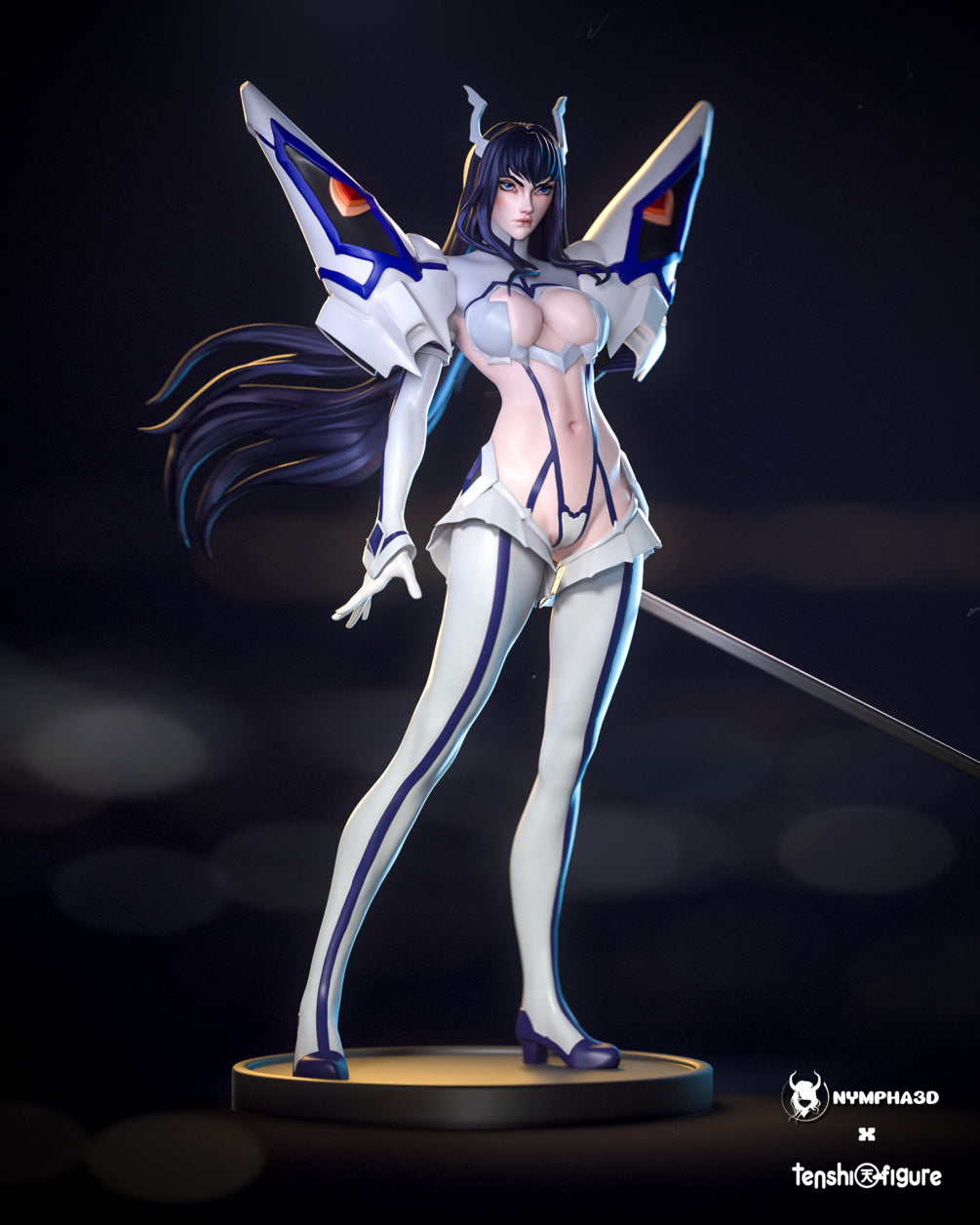 Satsuki Kiryuin (Kill La Kill) STL for 3D Printing