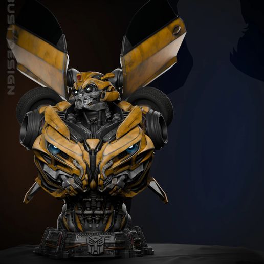 Bumblebee Bust - STL