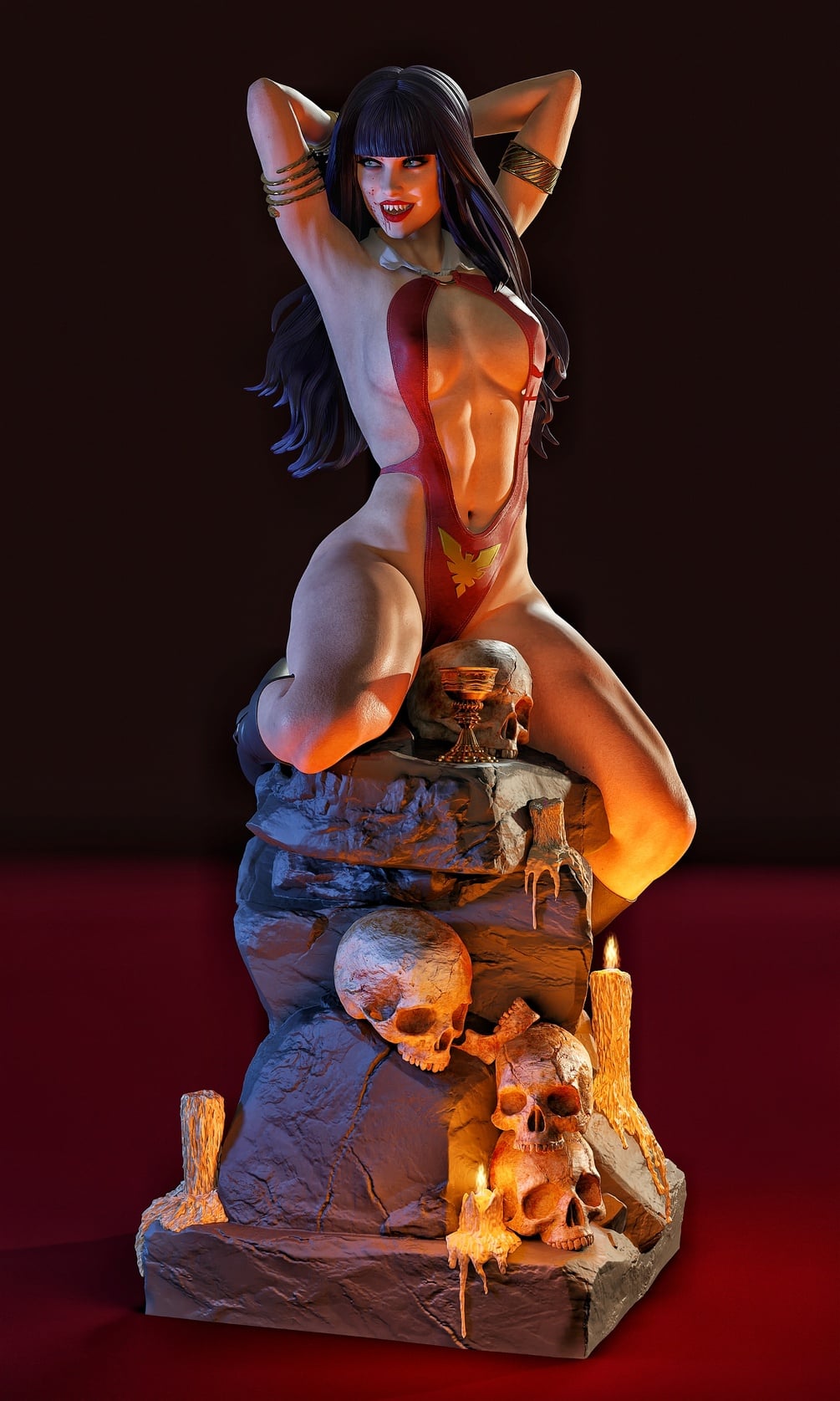 Vamps - Comic Character - STL - 1:4 scale