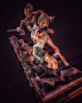 Silent Diorama - Heather & Nurse - STL - 1:4 scale