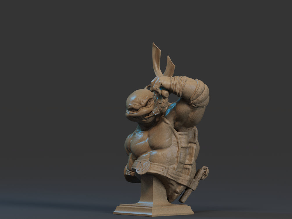 Michelangelo Bust 3D Print