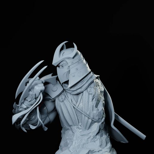 Shredder Bust TNMT - STL