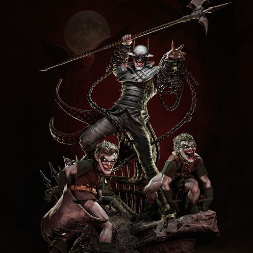 Batman who laughs - Digital STL file