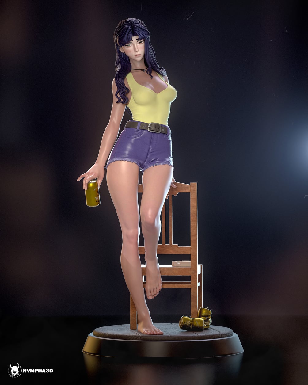 Misato Katsuragi (Evangelion) STL for 3D Printing