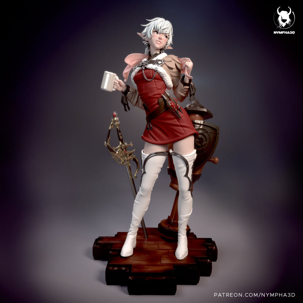 Alisaie Leveilleur (Final Fantasy XIV) 3D file STL Ready-to-print