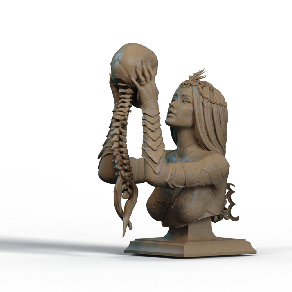 Orin Bust 3D Print