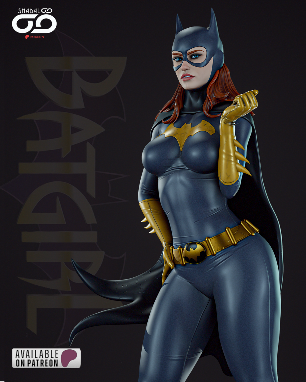 🦇Batgirl – STL 1/6th by Shadaloo Studios