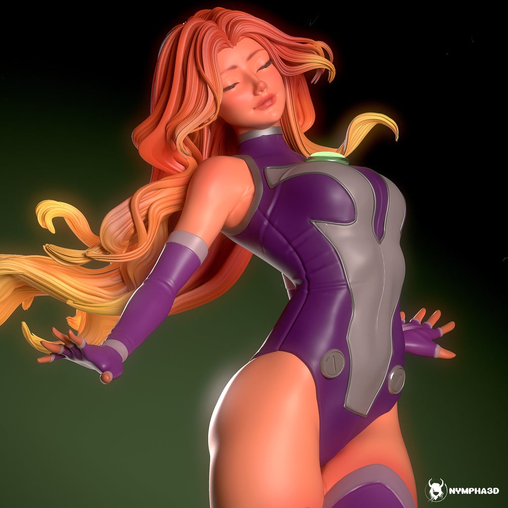 Starfire (Dc Comics) STL Ready-to-print model