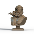 Zeus Bust 3D Print