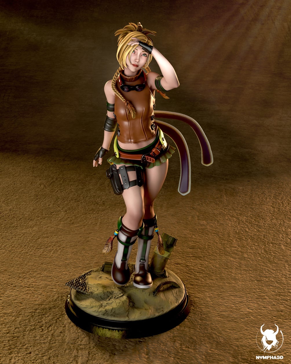 Rikku (Final Fantasy X) STL for 3D Printing
