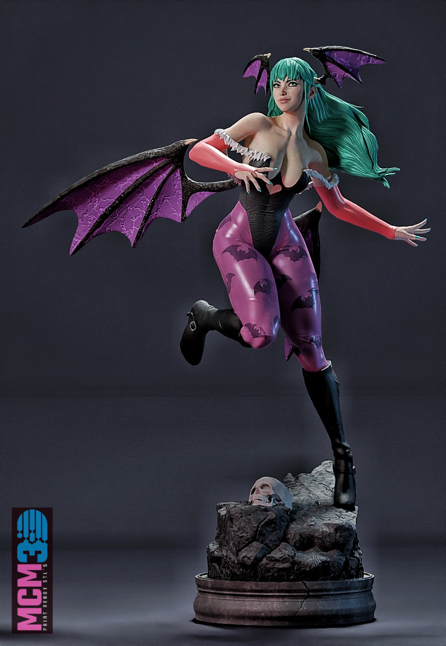 Morgan - Dark Game STL - 1:4 scale