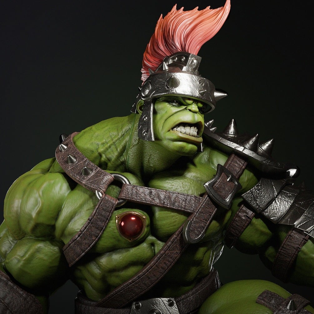 Gladiator Hulk 3D Print