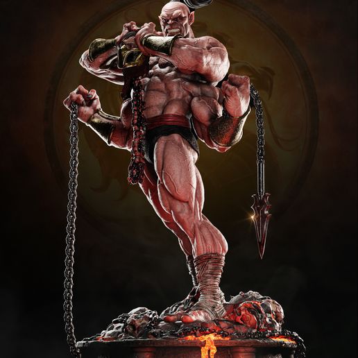 Goro Mortal Kombat - STL