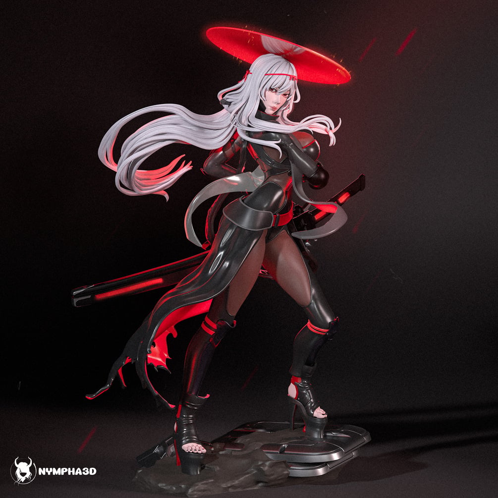 Scarlet Black Shadow (Nikke: Goddess of Victory) STL for 3D Printing