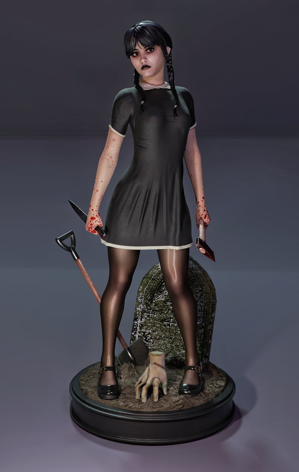 Goth Girl - TV Adaptation - STL - 1:4 scale