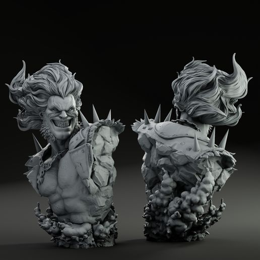Lobo Bust - STL