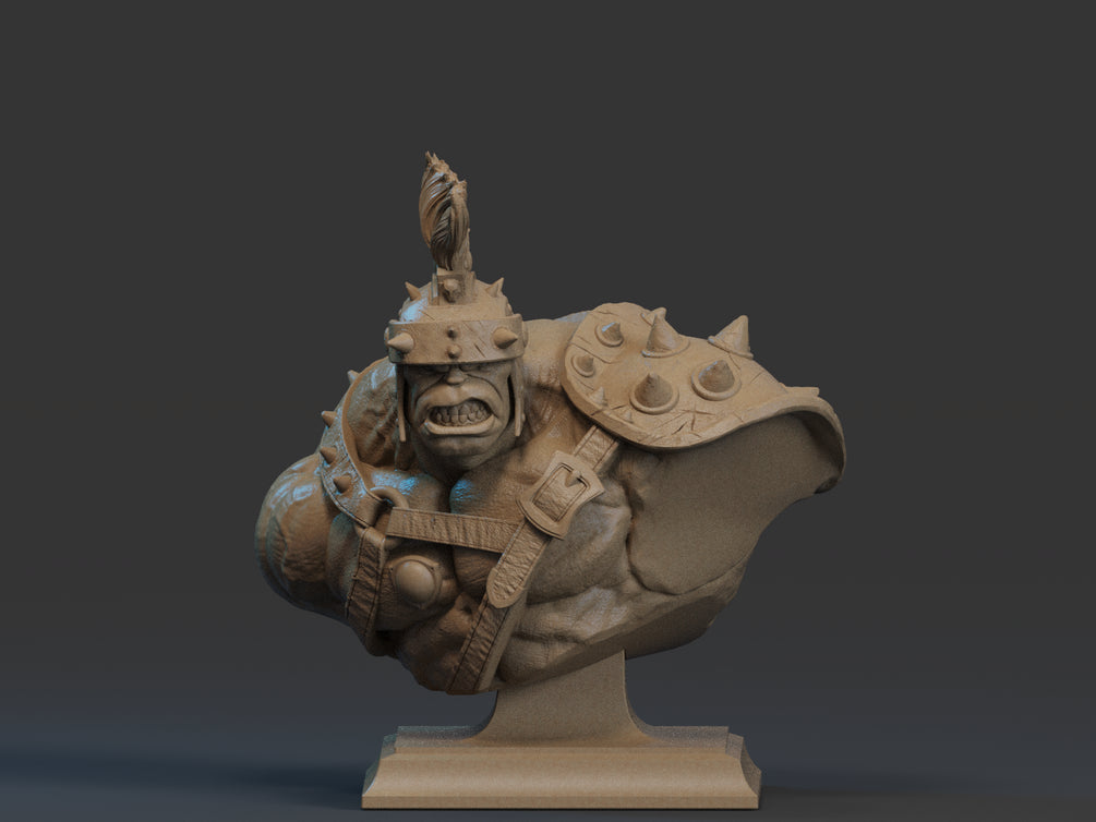 Hulk Bust 3D Print