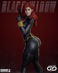 🕷️Black Widow – STL 1/6th by Shadaloo Studios