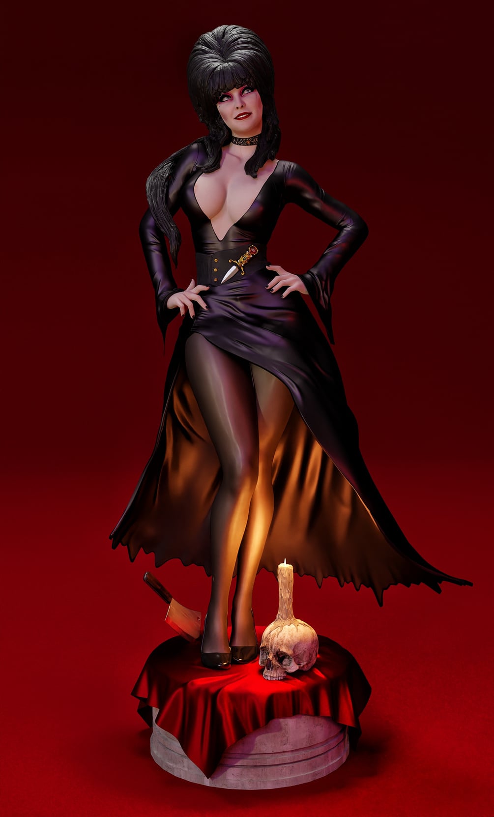 Evil Mistress - Comedy Horror Movie - STL - 1:4 scale