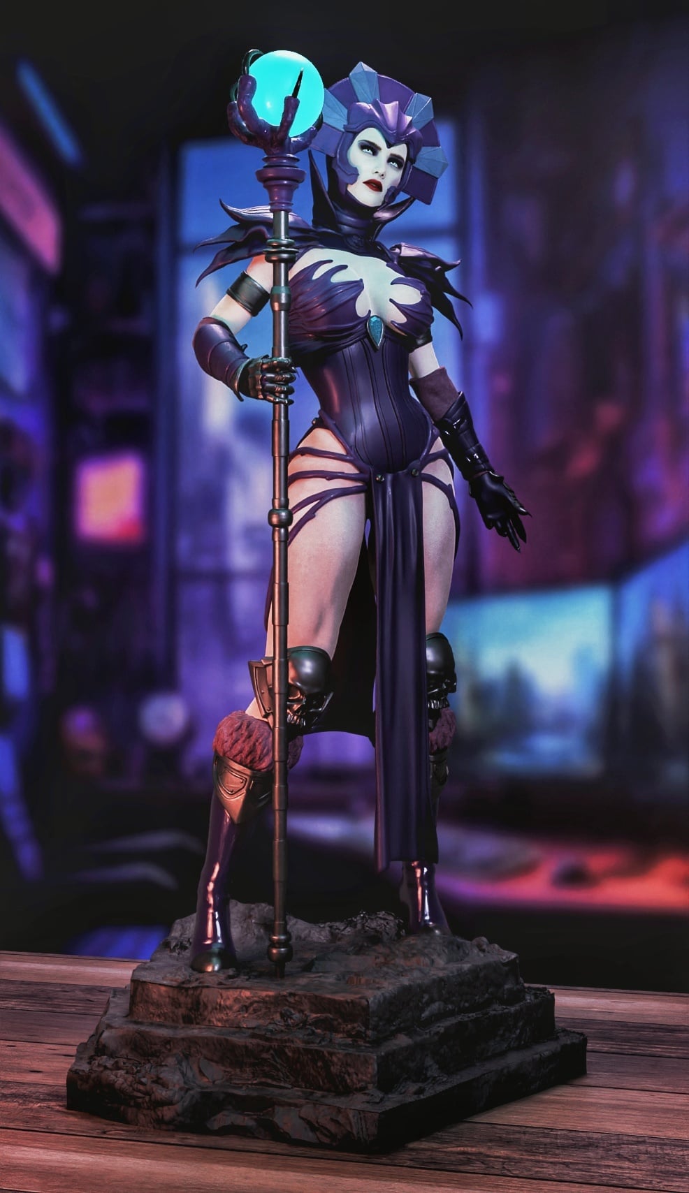 Evil Linette - Masters - STL - 1:4 scale