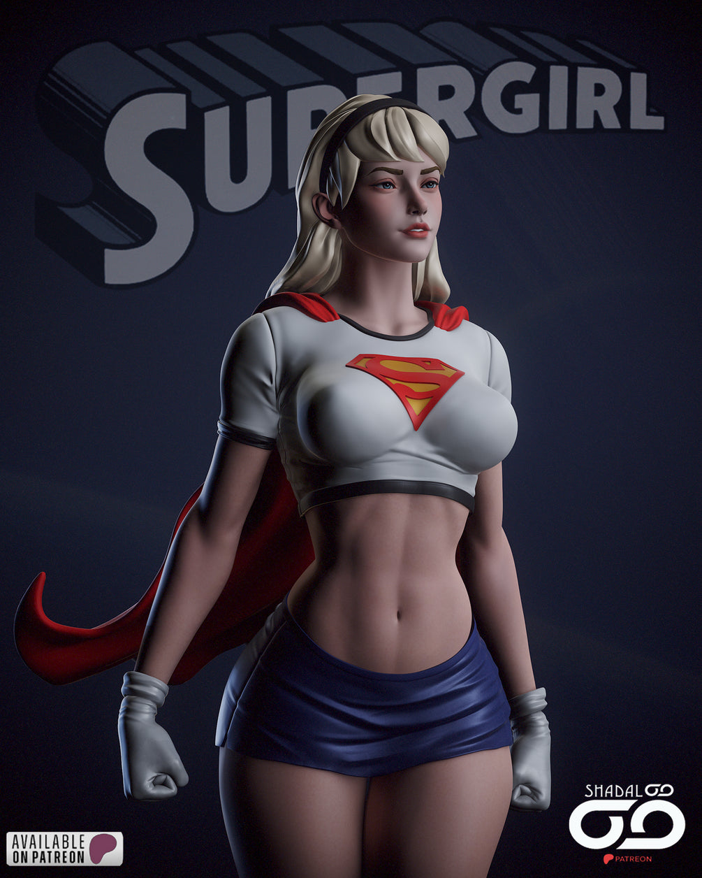 💙Supergirl – Linda Danvers – STL 1/6th by Shadaloo Studios