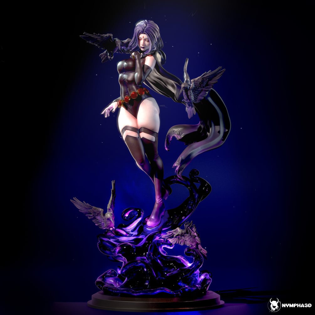 Raven (DC Comics) STL Ready-to-print