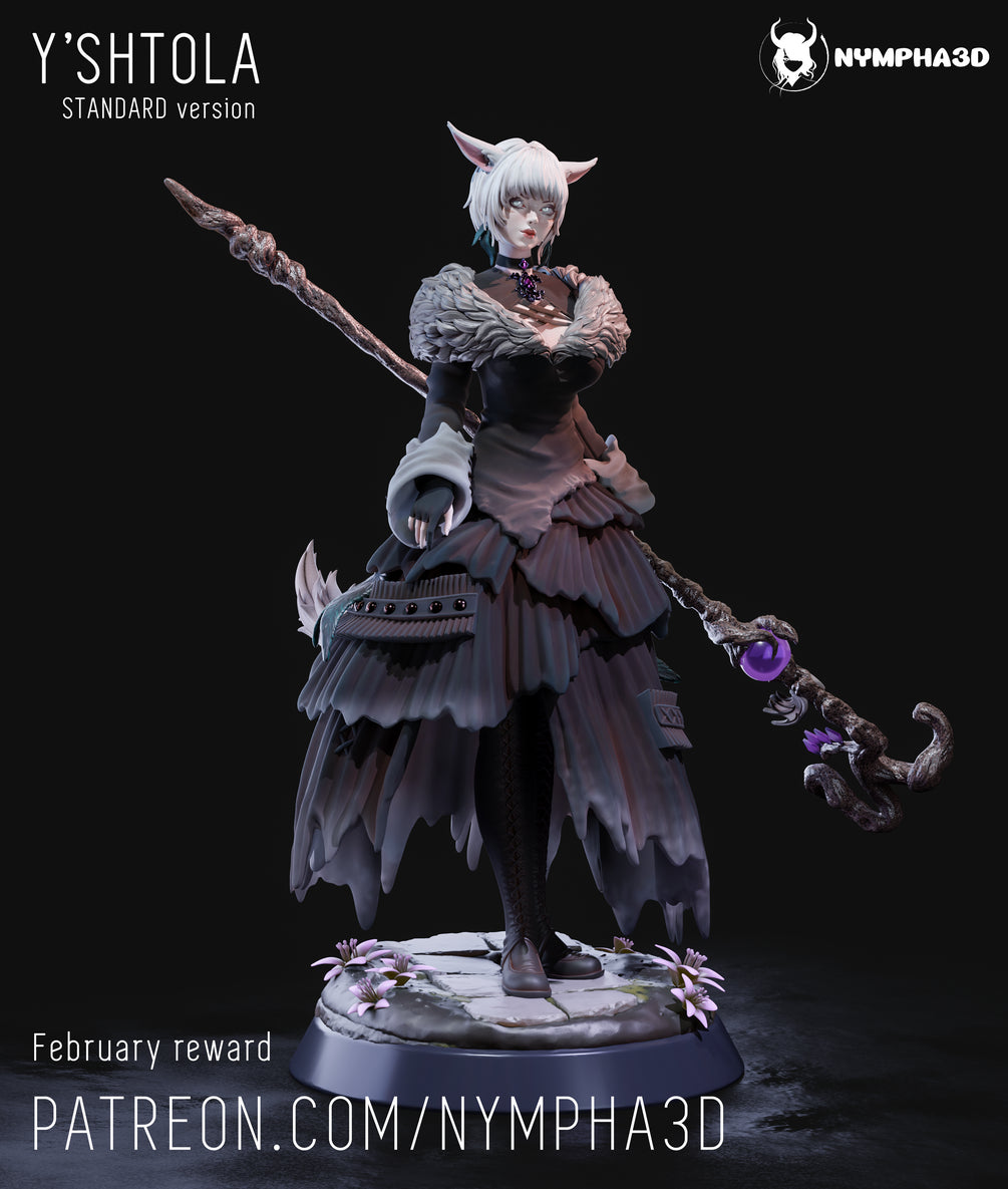 Y'shtola (Final Fantasy XIV) STL Ready-to-print
