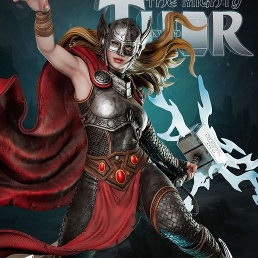 Lady Thor - STL