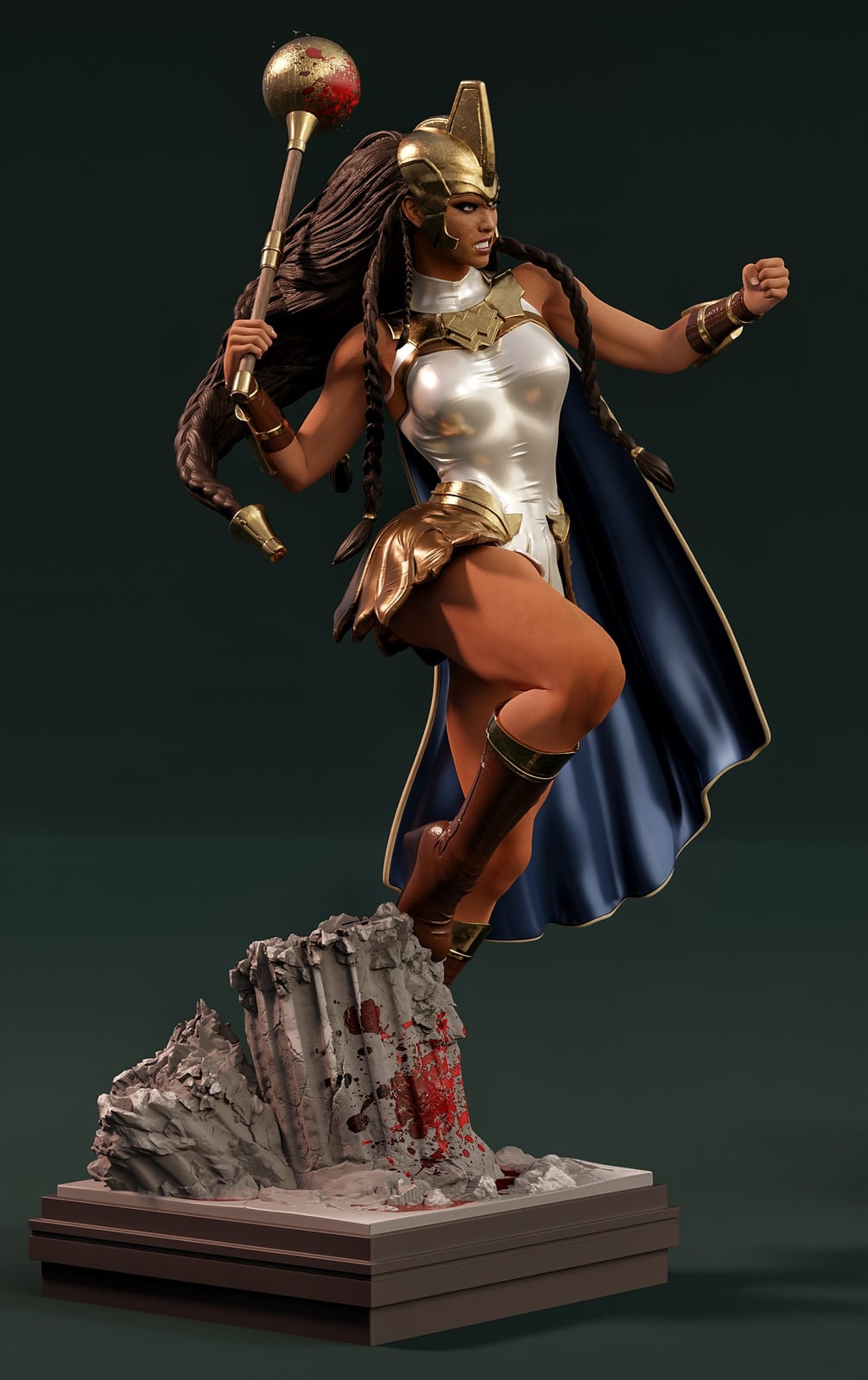 War Woman - Invulnerable - STL - 1:4 scale