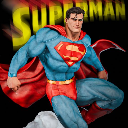 Superman - Digital STL file