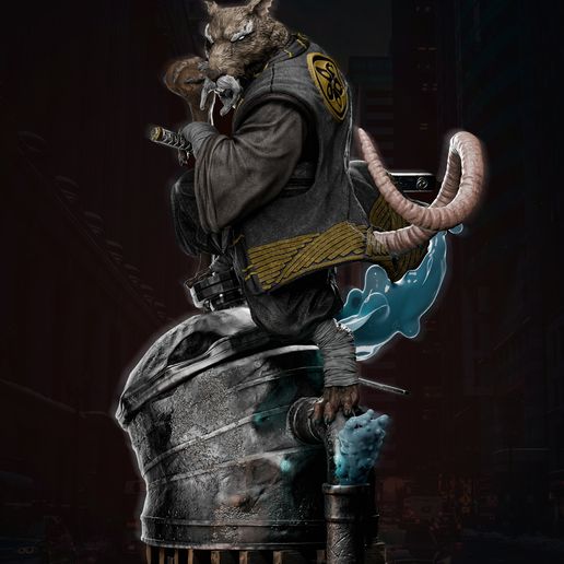 Master Splinter TMNT - STL