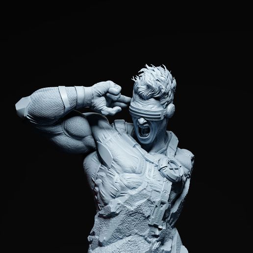 Cyclops / Ciclope Xmen Bust - STL